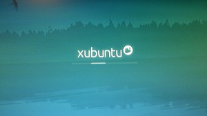 Xubuntu booting up